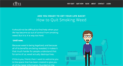 Desktop Screenshot of howtoquitsmokingweedhelp.com