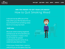 Tablet Screenshot of howtoquitsmokingweedhelp.com